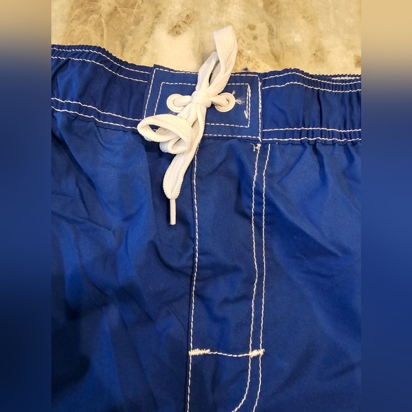 KANU SURF Men's Barracuda Royal Blue swim trunks Shorts drawstring front XXL - Picture 4 of 10